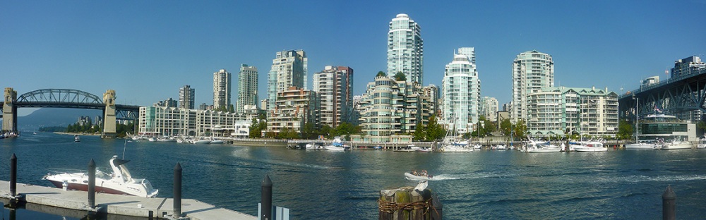 Vancouver from Granville Island 8-31-09 blog