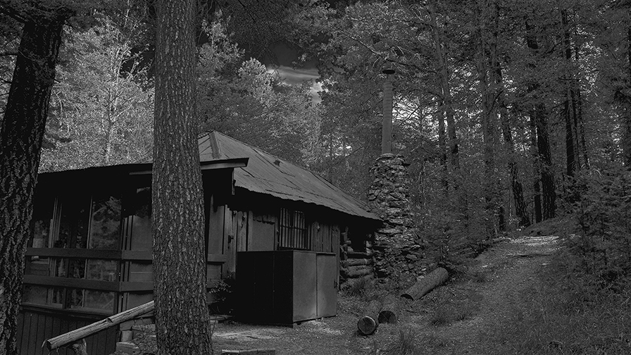 Cabin In The Woods — In Black & White | Becoming is Superior to Being