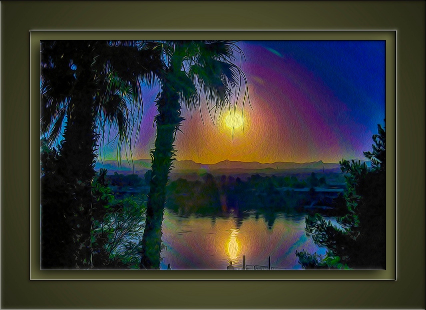 Colorado River Sunset-art-72